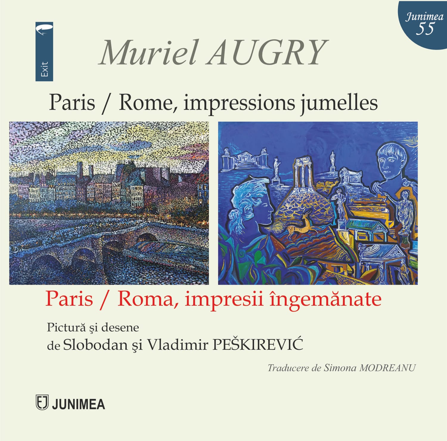 Paris/ Rome, impressions jumelles; Paris/Roma, impresii îngemănate