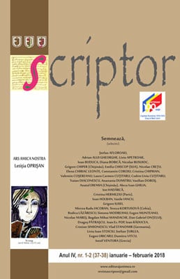 Scriptor Anul IV, nr. 1-2 (ianuarie-februarie) 2018