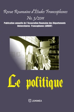 Revue Roumaine d’Etudes Francophones Nr. 3
