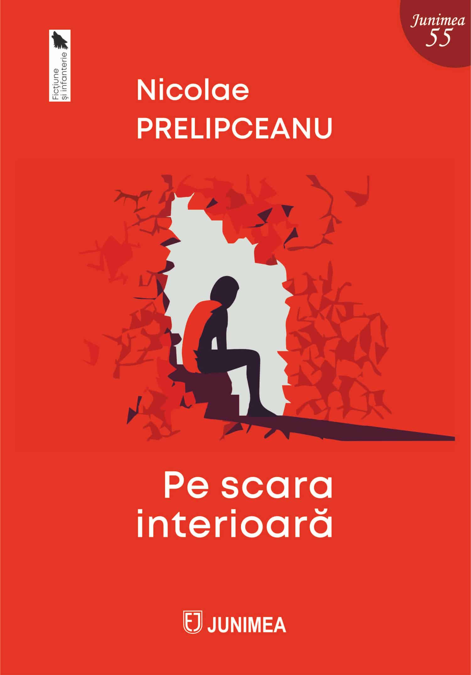 Pe scara interioară (Oglinda spartă). Aproape roman