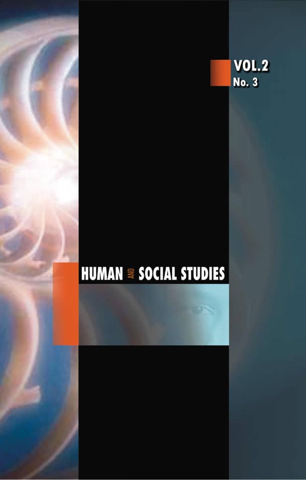 Human and Social Studies – No. 3 (2013) – Journal edited by the Centre of Transdisciplinary Research