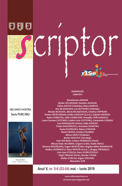 Scriptor Anul V, nr. 5-6 (mai-iunie) 2019