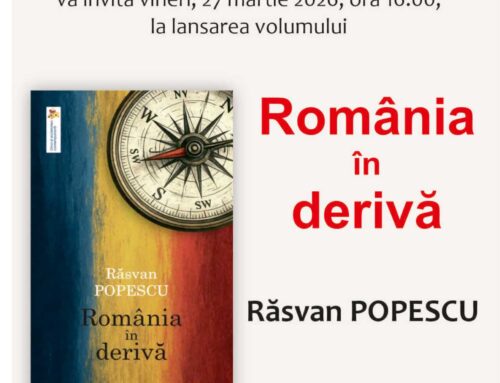 Lansarea volumului „România în derivă” de Răsvan POPESCU la Timişoara