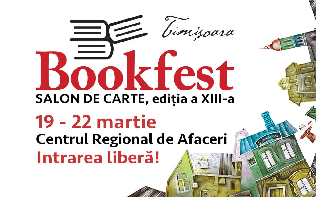 EDITURA JUNIMEA la Salonul BOOKFEST Timișoara, 19-22 martie 2025, Centrul Regional de Afaceri (CRAFT)